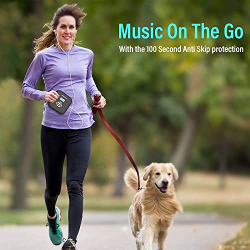 Monodeal Portable Cd Player With Speaker Rechargeable Cd Player With Fm Transmitter Cd Player Portable For Car For Home Travel With Headphone Cd Player Portable For Walkman #TOP2