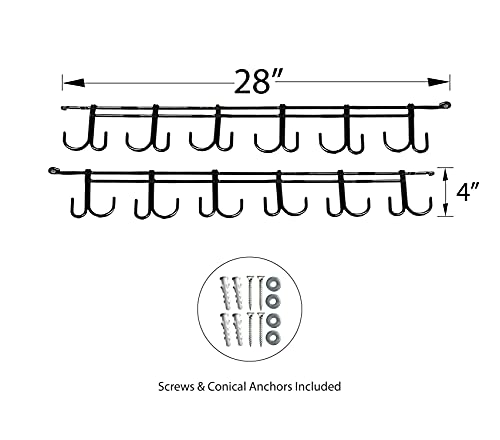 Rack'em 7009 Overhead 12-Rod Fishing Rod Rack, Pack of 1 - Thumbnail 5
