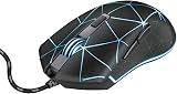 Trust Gaming GXT 133 Locx Souris gamer de jeu, 800 - 4000 dpi, Led Lumineuse - Noir