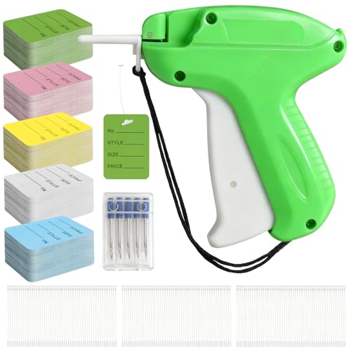 CXIIPOL 5506 Pcs Clothing Tag Attacher Guns Tag Machine Kit Industrial Clothing Tagger Tagging Gun for Clothing