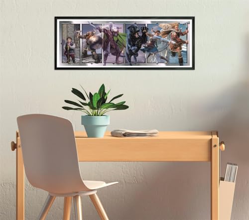 Puzzle compact 1000 pièces Clementoni Panorama Donjons et Dragons - vue 8