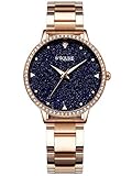 damenuhr strass zifferblatt Die Damen Armbanduhr ist ein hochmodernes Accessoire für Frauen. Das Uhrenmetallarmband kann mit Uhrenwerkzeug leicht verstellt werden.