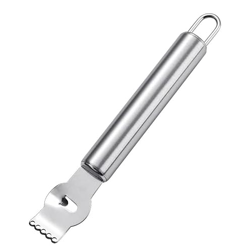 Tiyoorta Stainless Steel Lemon Zester Grater With Hole Citrus Orange Peeling Tool Fruit Peelers #TOP2