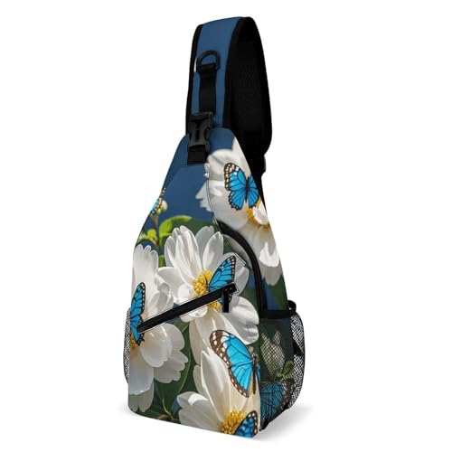 Sac de poitrine unisexe et sacoche bandouliere voyage legere et compacte