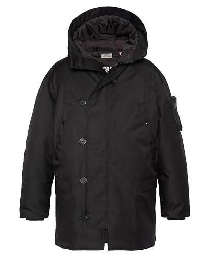 Schott NYC N3y Chaqueta, Negro, M para Hombre