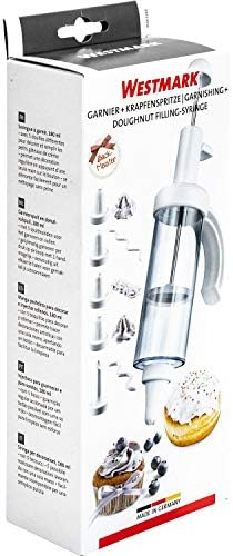 Westmark Zestaw do Dekorowania Ciast, Przezroczysty/Biały, 180 ml