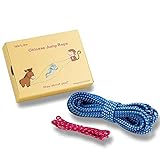 Naruirun Chinese Jump Rope 16 Ft Elastic Jump Ropes and Play Jump Rope Cat's Cradle for Kids 5.2 Ft Cats Cradle Toy (Blue)
