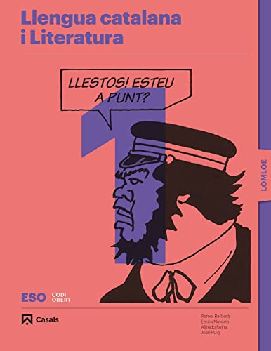 Portada de Llengua Catalana i Literatura 1º ESO LOMLOE C