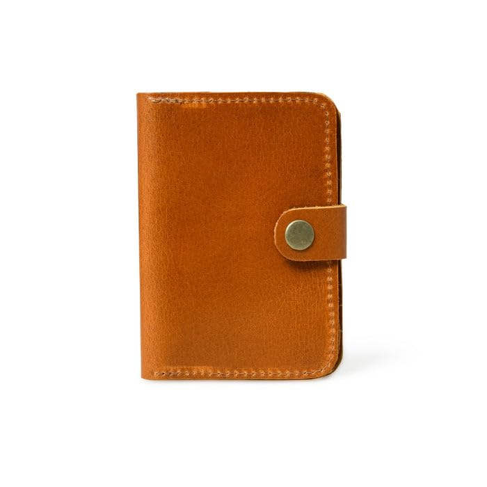 ChicVoyage Passport Sleeve Brown & Tan | Premium Leather Passport Holder & Travel Wallet | Passport, Cards & Boarding Pass Organizer | Sleek & Compact Travel Essential (Tan)-image-29