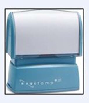 New EP 20 EVOSTAMP 4 line Business Address Custom Stamp Pre Ink Stamp with Custom Text