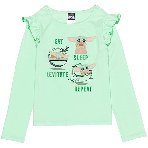 STAR WARS The Mandalorian The Child Girls 2 Pack T-Shirts Toddler to Big Kid2