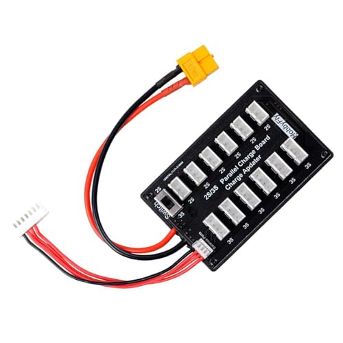 2S 3S バッテリー パラレル充電ボード 水ジェルブラスター モデル用 7.4V 11.1V 高電流 4Amp バランス充電 ジェルブラスター用複数バッテリー充電ボードの商品画像（Amazon）