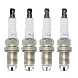 90919-01194 4Pcs Double Platinum Spark Plug Compatible With Toyota Avensis Camry RAV4 Sienna Solara