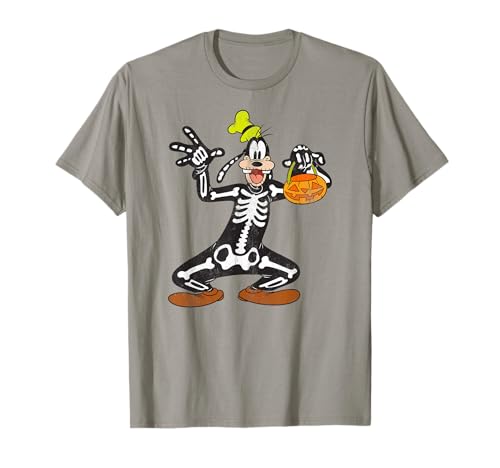 Disney - Goofy Skeleton Halloween T-Shirt