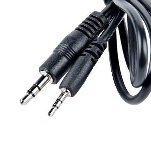 Cable adaptador audio 2.5mm a 3.5mm macho miniatura 2