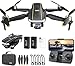 Enduring Brushless Motor Drone with Camera for Beginners, A68 WiFi Quadcopter with 2K HD Camera, Auto Hover, 3D Flips, Headless Mode, Trajectory Flight, 2 Batteries, Carrying Case