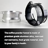 NEOUZA Coffee Dosing Funnel Smart Ring Hand Free 54mm Espresso Machine Aluminum Accessories for Sage Breville 8 Series Barista Portafilter - Image 8