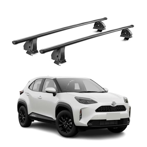 OMAC Dachträger für Toyota Aygo X 2022-2026 Stahl 2 Stangen Schwarz