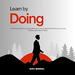 Diseño de la portada del título Learn by Doing