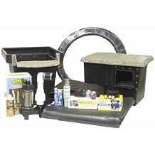 EasyPro Pond Products EM2126FB Pro-Series Medium Pond Kit Has Everything a Do-It-Yourselfer or Professional Needs to Build a Beautiful Long Lasting 21x26x2 Deep-6150 gal. Koi Pond or Water Garden