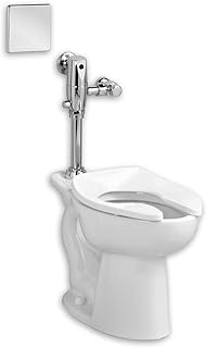 American Standard 3043.716.020 Madera ADA Floor Mount Toilet Bowl and 1.6 Gpf Exposed AC Selectronic Flush Valve