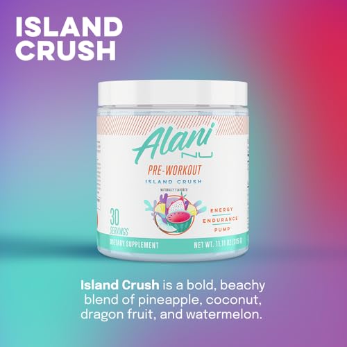 Alani Nu AL1153 Pre Workout Powder Island Crush thumb #2