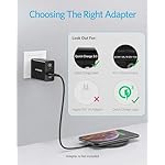 Anker 313 Wireless Charger (Pad), Qi-Certified, 10W Max Fast Charging for Samsung, Compatible with iPhone 16/16 Pro/16 Pro Max/15/14, AirPods (No AC Adapter, Not MagSafe Magnetic Charging Compatible) - Image 4