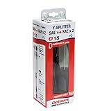 OptiMATE CABLE O-15, Y-splitter, SAE IN to 2 x SAE OUT