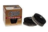 Cyclo (76-810x2-2PK) Shampoo Brush with Gray Flagged Ultra-Soft Bristles, (Pack of 2)