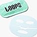 LOOPS CLEAN SLATE - Detoxifying Hydrogel Face Masks - Detoxify, Cleanse, and Soothe - Deeply Purifying and Super Hydrating - Radiant Skin Mask Face Mask Minimizes the Look of Pores, 5pc