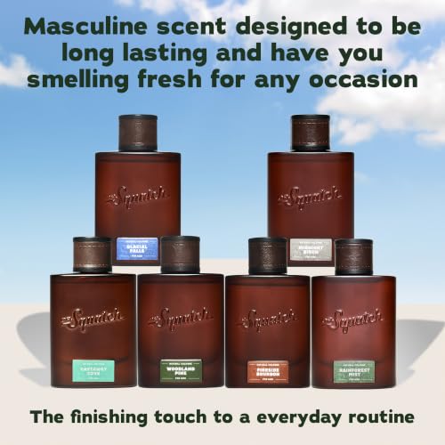 Image of Dr. Squatch Natural Cologne for Men - Scent-Lock Technology and Sustainably-Sourced Ingredients - Midnight Birch Cologne (1.7 fl oz)
