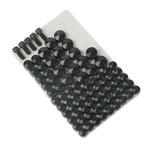 Kit de caches boulons ABS pour Harley FLH FLT 2007-2013 chrome