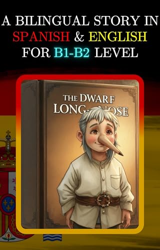A BILINGUAL STORY IN SPANISH AND ENGLISH FOR B1-B2 LEVEL: THE DWARF LONG-NOSE (Bilingual Book Series: Spanish - English)