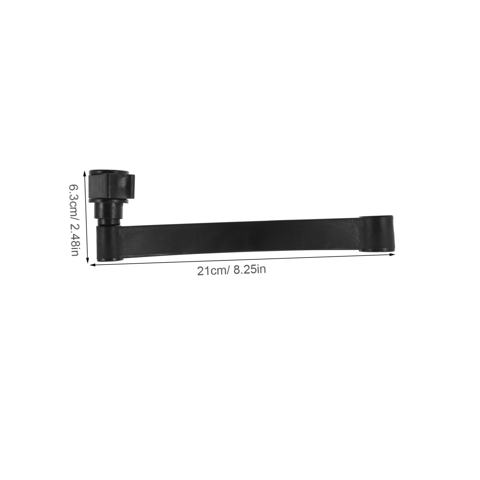 STOBAZA Tire Balancer Handle with Integrated Measuring Tool Durable Pull Handle for Car Truck and Motorcycle Wheel Balancing Essential Tire Repair Accessory for Accurate Measurements