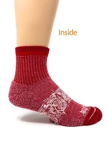 Image of WARRIOR ALPACA SOCKS - All Day - Everyday - Terry Lined - Cushioned - All-Purpose Socks - Unisex