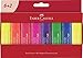 Produktbild FABER-CASTELL 254667 - Textmarker Set TL 1546, 8er Etui, Neon Farben, mit langlebiger Keilspitze, Strichbreite 1 - 5 mm, nachfüllbar