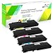 Produktbild Kompatible Tonerkartuschen 6600 6605 (Schwarz Cyan Magenta Gelb) 4 Farben GREENPRINT für Xerox Phaser 6600 6600n 6600dn WorkCentre 6605 6605n 6605dn