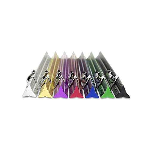 Image of Alumicolor Aluminum Architect Pocket Scale with Clip, 6IN, Purple (Pack of 2)