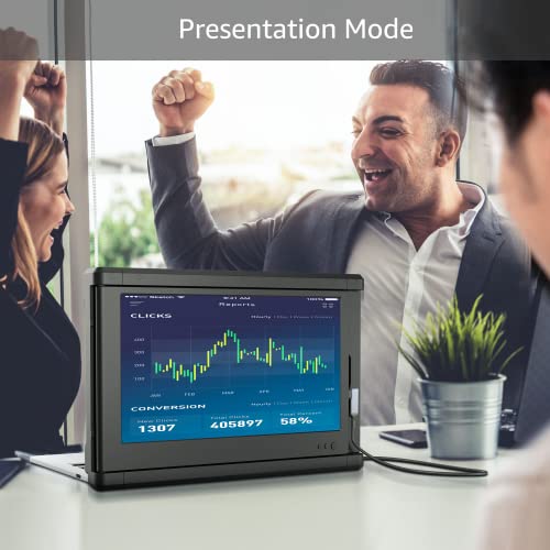 Image of CIDETTY New 12 inch Portable Monitor for Laptop, Full HD IPS 1080P Display Extender, Dual Laptop Monitors Screens, USB A /Type-C /HDMI for 13 inch-16 inch Laptops /PS5 /Switch