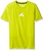 adidas Big Boys' Climalite Short Sleeve Tee, Shock Slime, X-Large/18