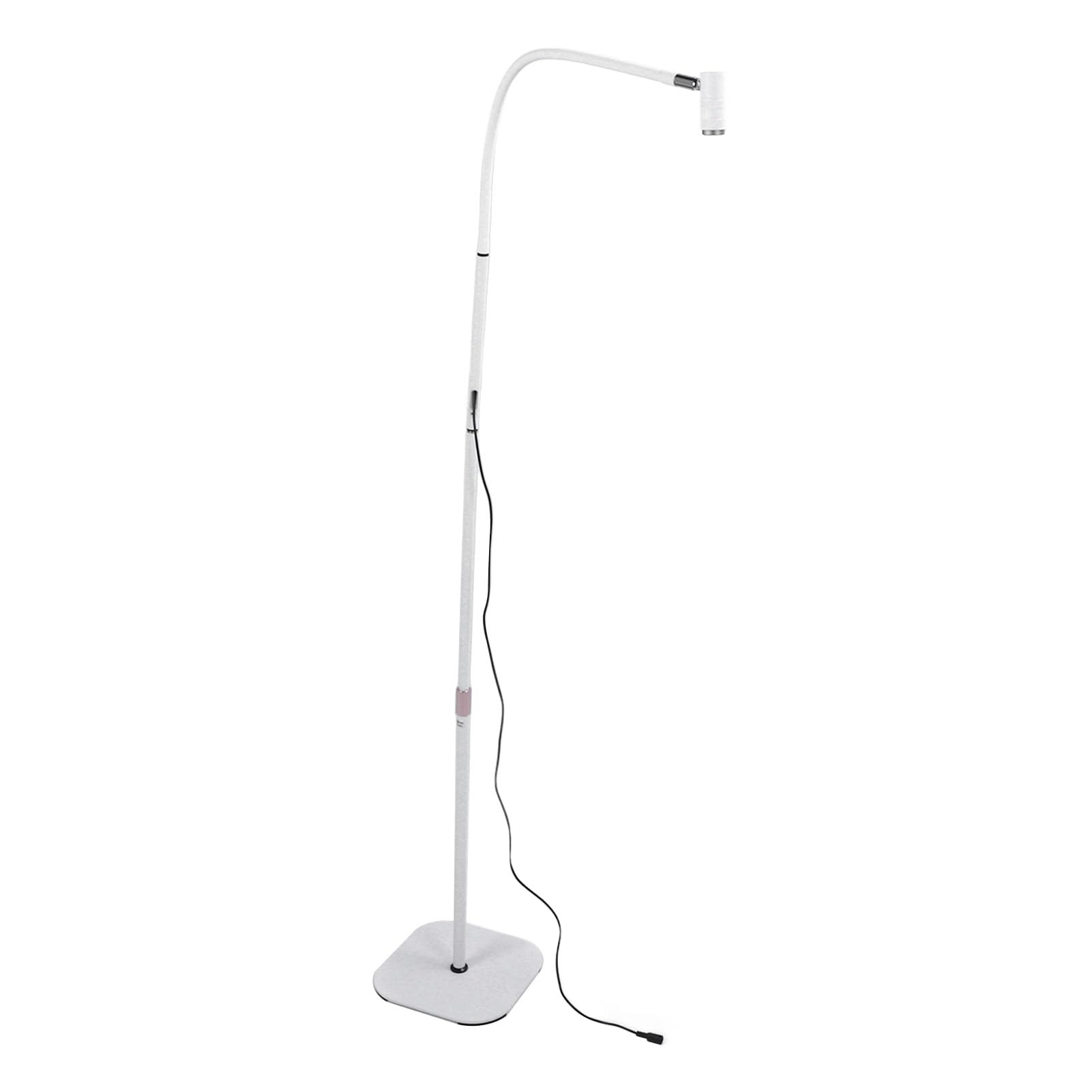 Tbest Gęsne do Gwoździ Paznokcie Regulowana Wiązka LED Light Light z przyciemnioną powiększoną mocą 6W do Przedłużania Rzęs