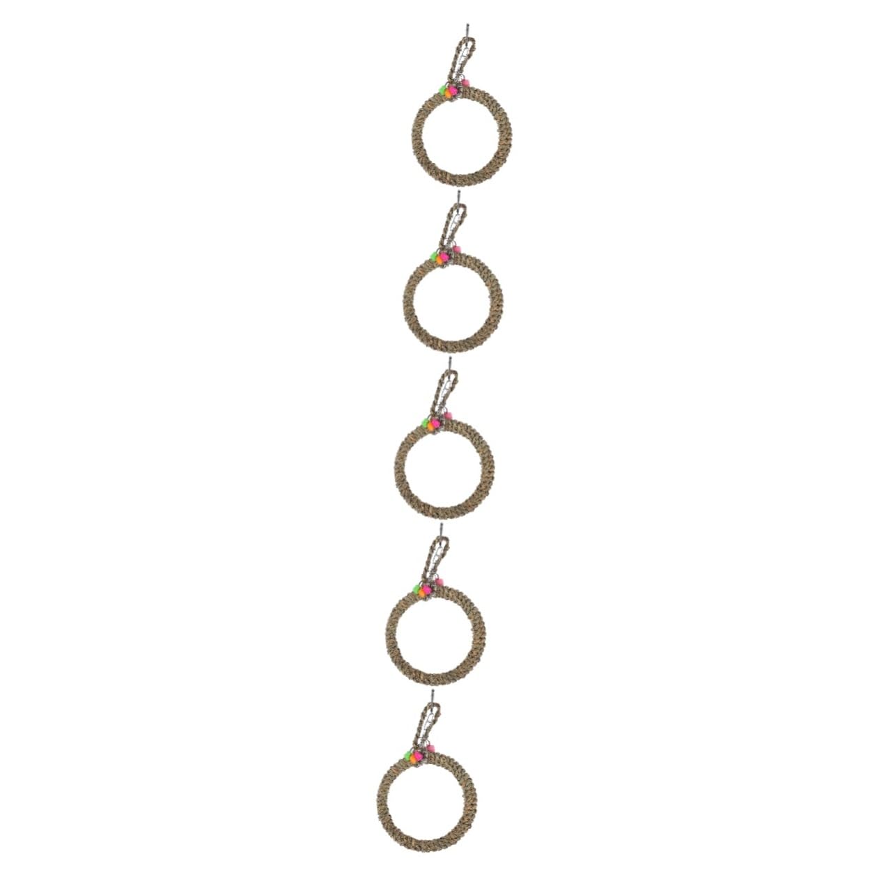 Yardwe 5stücke Bird Swing Hängematte Für Papageien Kletterspielzeug Strapazierfähigem Material Für Wellensittiche Und Nymphensittiche Fördert Spaß Und Entspannung Im Käfig