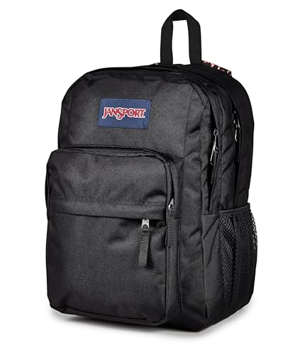 Image of JanSport Big Plans Backpack, Animal Illustion Con Black /Black /Tan /Black