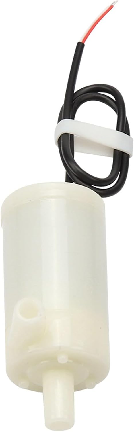 Low Noise, High Efficiency and Fountains Submersible Pump, DC 2.5-6V Small Submersible Pump for Land and Water, Perfect Performance, Resistance, Amphibious