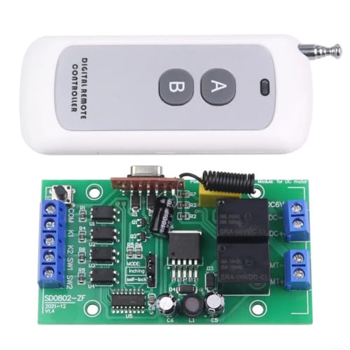 Mando a distancia para motor de elevación CC 6V-24V con protección 5