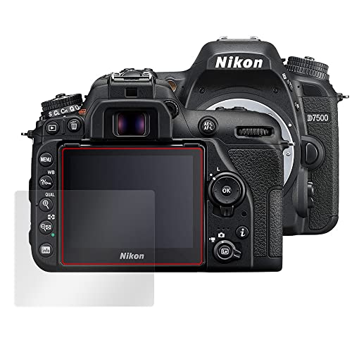 ~rbNX Nikon ჌tJ D7500 p ڂɗD u[CgJbg ی tB PETtB KX݂̋x 9Hfލ̗p ^Cv { OverLay 9H Eye Protector