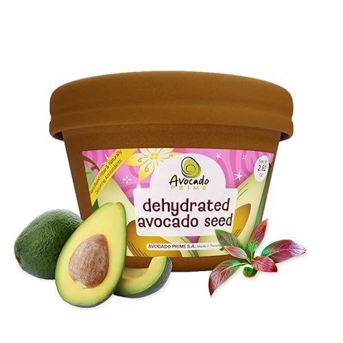 Organic Avocado Seed Powder, Fiber-Rich Superfood for Digestion, Detox & Wellness, Caffeine-Free Natural Supplement, 80gr, Aguacate Orgánico | Avocado Prime