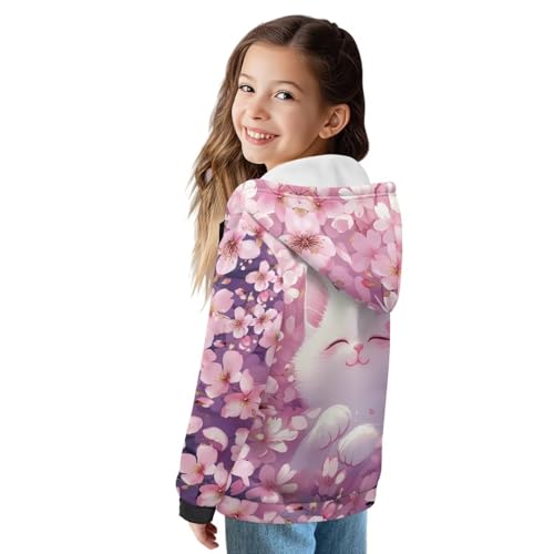 Girls Zipper Hoodies with Pocket Casual Hoody Breathable Soft Fleece Sweatshirt Long Sleeve Sport Activewear Tops3