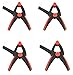 Bessey XV5-100 4-Inch VarioClippix Sliding Arm Spring Clamp -Set of Four
