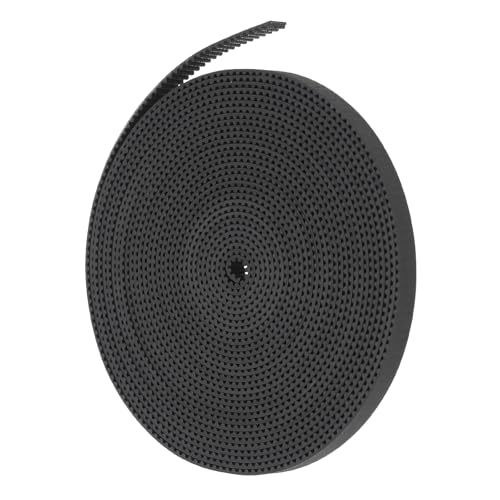 DiGiYes GT2 Timing Belt 5 Meters(16.5ft) Length Open Belt 2mm Pitch 6mm Width Fit for Creality/Ender 3 5 / CR-10 Serial 3D Printers (10 Meters Pitch 6mm)